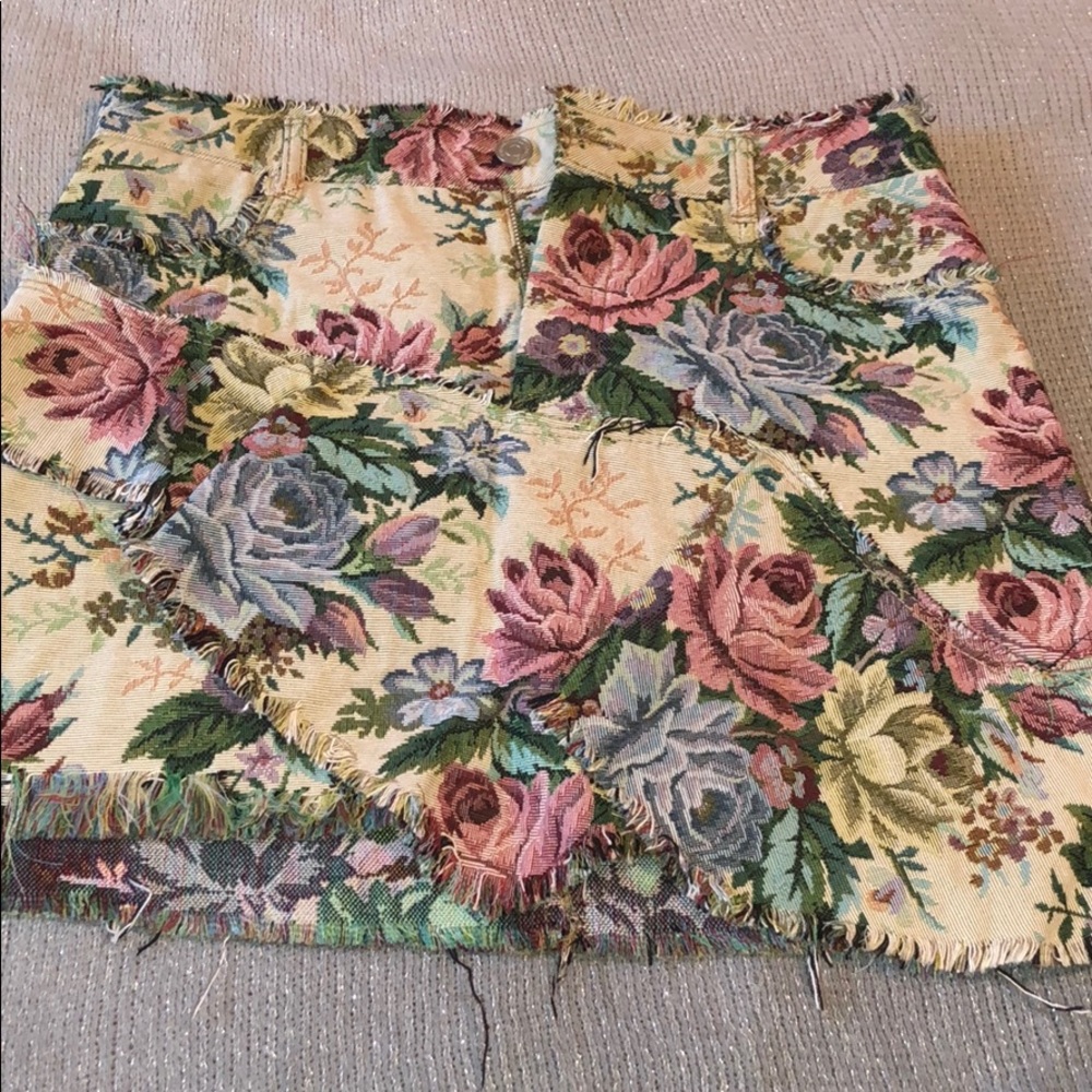 Floral skirt from Zara